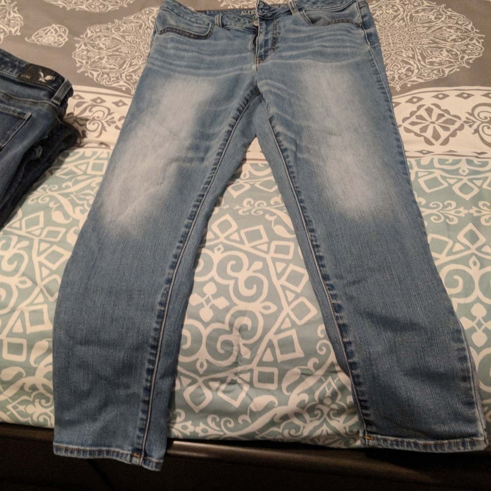 AE High Rise skinny jeans